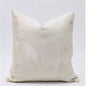 Asian Bamboo Leaf Embroidered Cushion (Cover or with Insert)