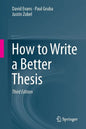 How to Write a Better Thesis - Paperback