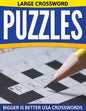 Large Crossword Puzzles: Bigger Is Better USA Crosswords - Paperback