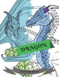 Dragon Coloring Book: Adult Colouring Fun, Stress Relief Relaxation and Escape - Paperback