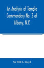 An analysis of Temple Commandery No. 2 of Albany, N.Y. - Paperback