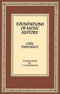 Foundations of Music History - Paperback