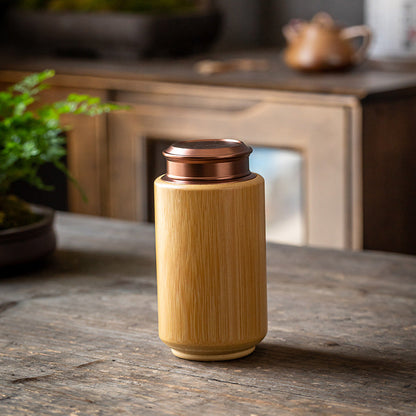 Eco-Luxe Pure Bamboo Storage Canister