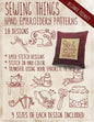 Sewing Things Hand Embroidery Patterns - Paperback