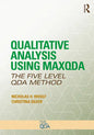 Qualitative Analysis Using Maxqda: The Five-Level Qda(tm) Method - Paperback