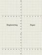 Engineering Paper: Quad Rule graph paper,8.5 x 11 (5x5 graph paper) 100 pages - Paperback