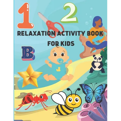 Relaxation Activity Book for Kids - Paperback