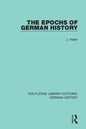The Epochs of German History - Paperback