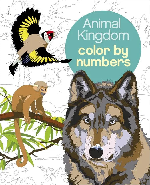 Animal Kingdom Color by Numbers - Paperback