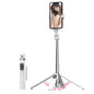 Tetrapod Mobile Phone Double Fill Light Holder Bluetooth Selfie Stick
