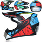 Youth Off-Road Motorcycle Helmet - [green] | Lightweight Motocross Full Face Shield for Dirt Bike & ATV