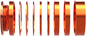 Wheels Manufacturing SOLO-HG Single Speed Conversion Kit - For HG Style Hubs Orange