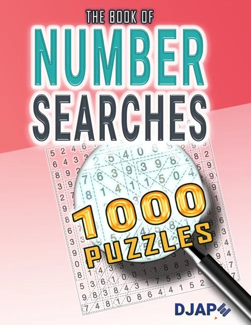 The book of Number Searches: 1000 Puzzles - Paperback
