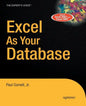 Excel as Your Database - Paperback
