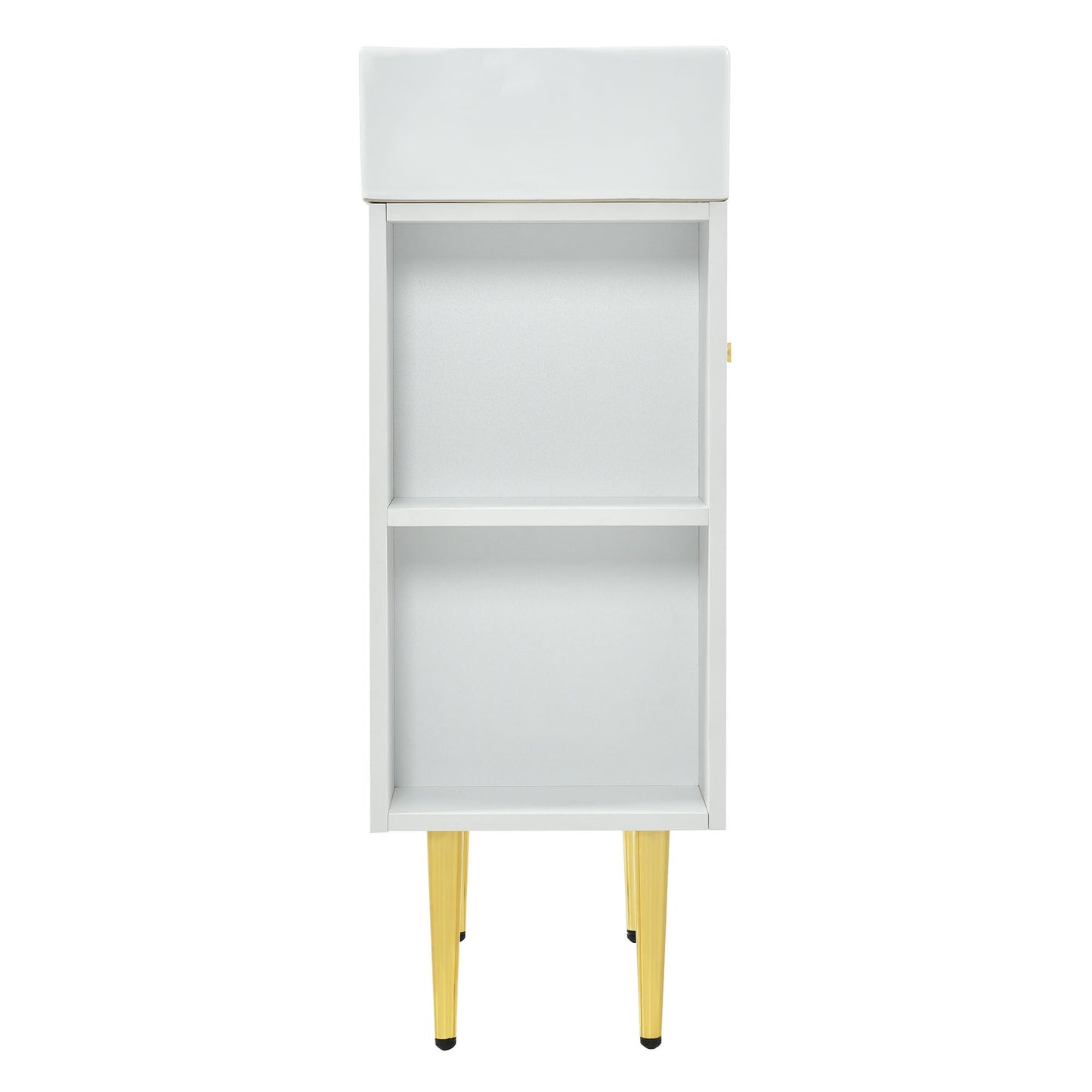 Amelia 21.6' Bathroom Vanity with Storage Cabinet, Single Ceramic Sink and Le...