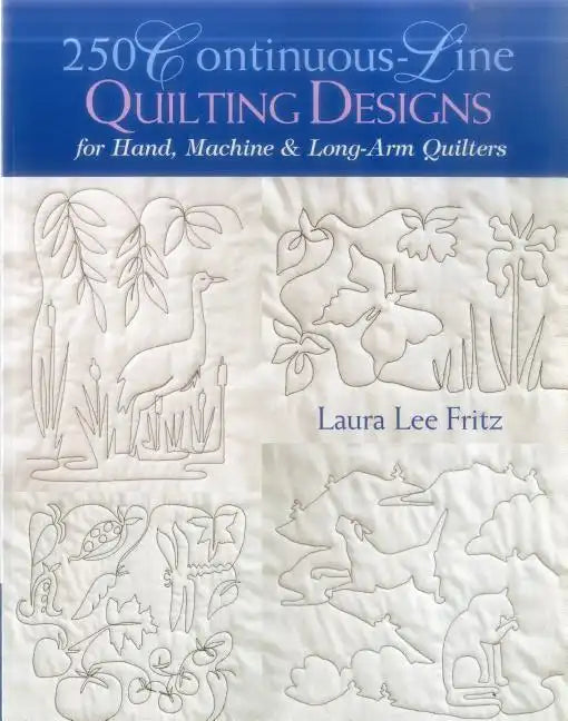 250 Continuous-Line Quilting Designs - Paperback