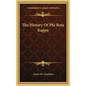 The History Of Phi Beta Kappa - Hardcover