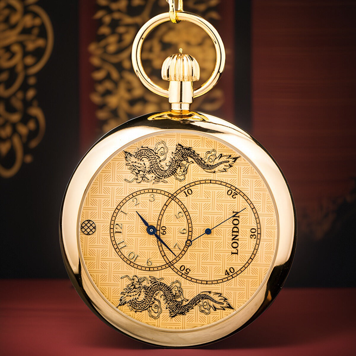 Automatic Movement Three-hand Mechanical Pocket Watch