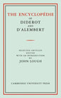The Encyclopédie of Diderot and d'Alembert: Selected Articles - Paperback