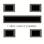 VIKAMA 5/7PC Luxury Geometric Placemat Table Flag Set Restaurant Cafe Decoration High-end Banquet Arrangement