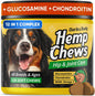 Dog Joint Supplement Glucosamine Chondroitin MSM Omega 3 Chews 120Ct