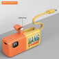 Mini Capsule Power Bank Two-way Fast Charging With Digital Display Pocket Small Mobile Power Supply