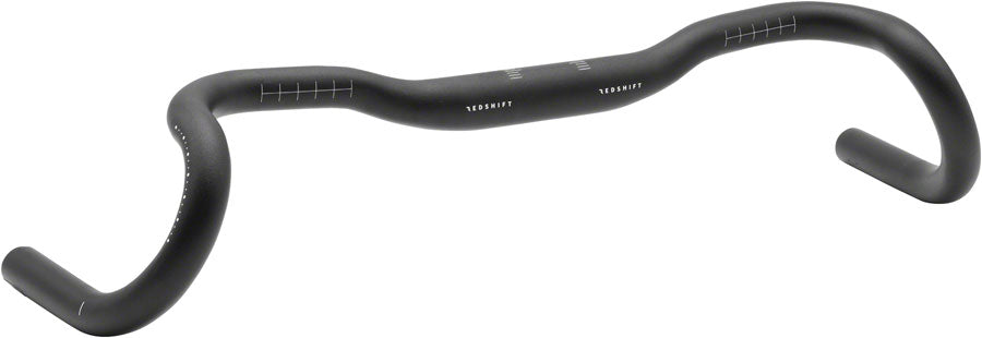 Redshift Sports Kitchen Sink Road Drop Handlebar - Aluminum 31.8mm 50cm 20mm Rise BLK
