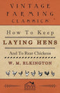 How to Keep Laying Hens and to Rear Chickens - Paperback