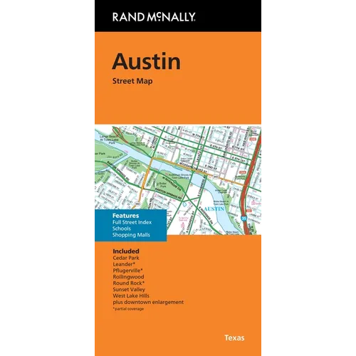 Rand McNally Folded Map: Austin Street Map - Paperback