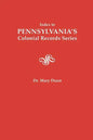 Index to Pennsylvania's Colonial Records Series - Paperback