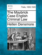 The Maybrick Case English Criminal Law - Paperback