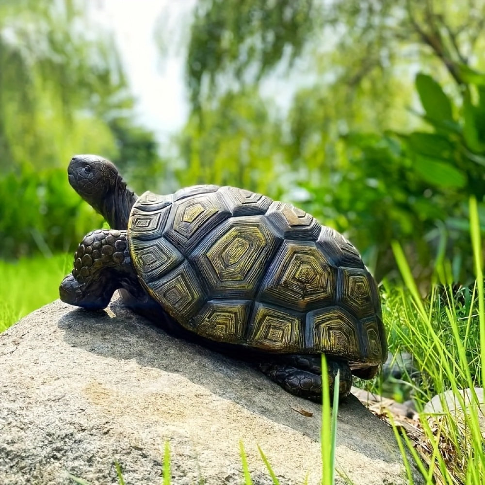 Realistic Wildlife Garden Statues | Hand-Painted Weatherproof Resin Outdoor Sculptures — 6 Designs