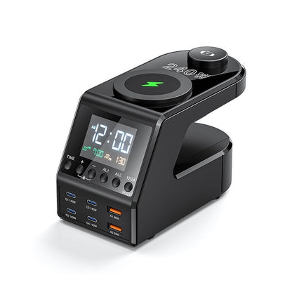 PD 140W Multi-port Type-C Socket Multi-outlet Wireless Charger