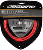 Jagwire Elite Sealed Shift Cable Kit -  SRAM/Shimano Ultra-Slick Uncoated Cables Red