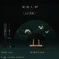 Xianhe Printing and Dyeing Folding Fan Ancient Style Hairpin Hanfu Fan Headwear New Chinese Accessories Women's Travel Matching
