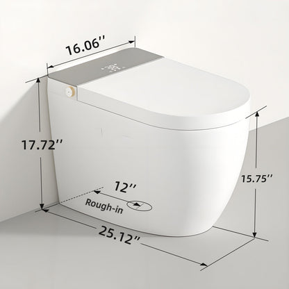Modern integrated Smart toilet, Auto Open/Close lid, temperature heating seat...