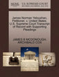 James Norman Yeloushan, Petitioner, V. United States. U.S. Supreme Court Transcript of Record with Supporting Pleadings - Paperback