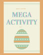 Adult Mega Easter Activity Book - Paperback