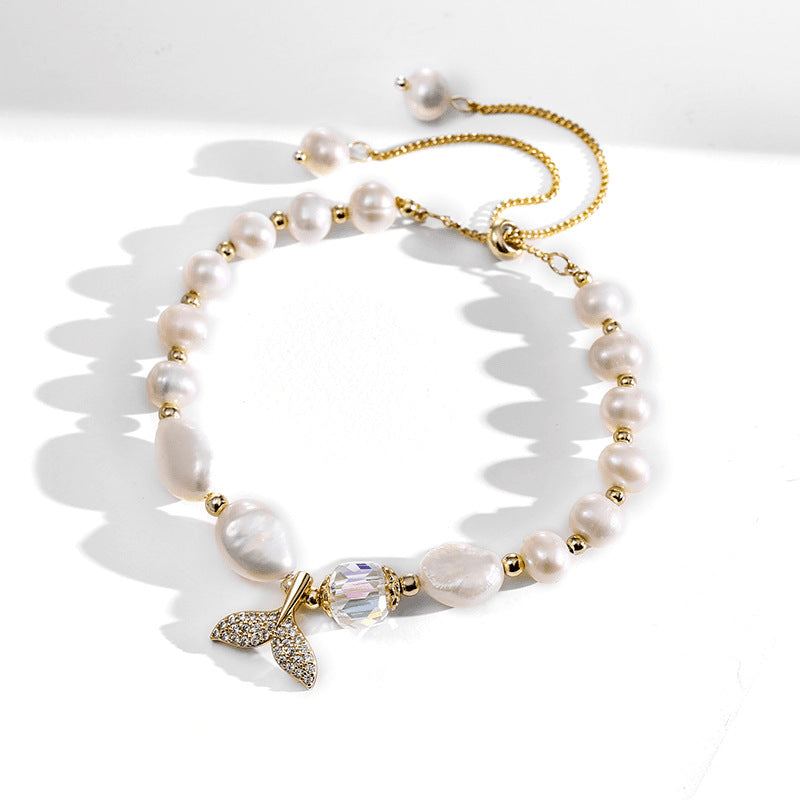 Freshwater Pearl Bracelet Fashionable Beaded Bracelet
