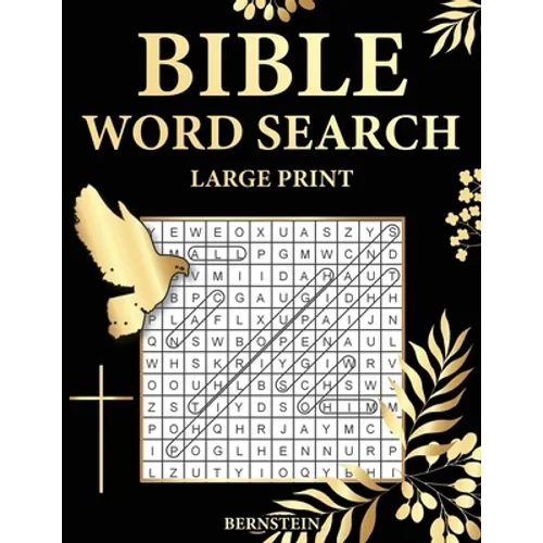 Bible Word search Large Print: 100 Extra Large Bible Word Search Puzzles - Paperback