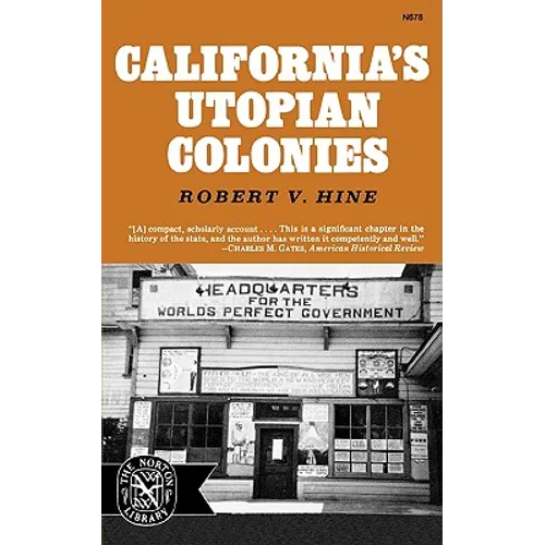 California's Utopian Colonies - Paperback