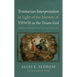 Trinitarian Interpretation in Light of the Identity of YHWH as the Triune God - Hardcover