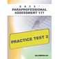 Gace Paraprofessional Assessment 177 Practice Test 2 - Paperback