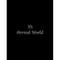 It's Accrual World: Line Notebook Handwriting Practice Paper Workbook - Paperback