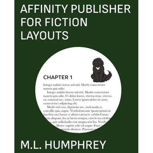 Affinity Publisher for Fiction Layouts - Paperback