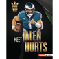Meet Jalen Hurts: Philadelphia Eagles Superstar - Library Binding
