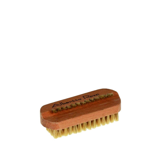Alberto Rossi Double-Sided Wooden Nail Brush for Effective Nail Care & Personal Grooming