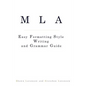 MLA Easy Formatting Style Writing and Grammar Guide - Paperback