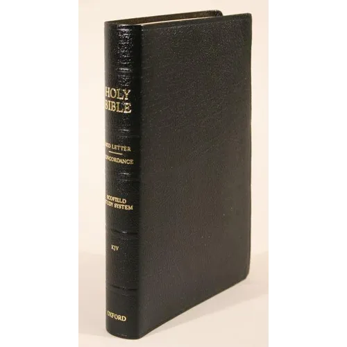 Old Scofield Study Bible-KJV-Classic - Bonded Leather