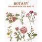 Botany Coloring Book For Adults: 50 unique designs with flower, tree, nature . A mind relaxation coloring book - Paperback